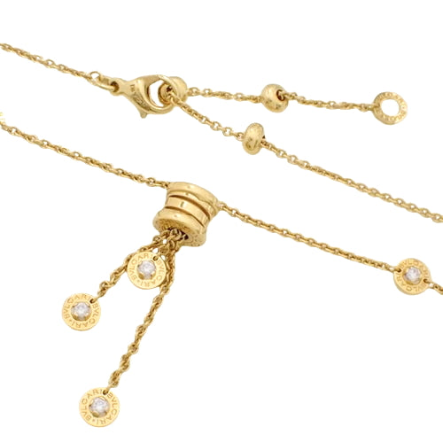 B.zero1 Element Diamond Necklace in 18K Yellow Gold (YG) - 10 Pieces