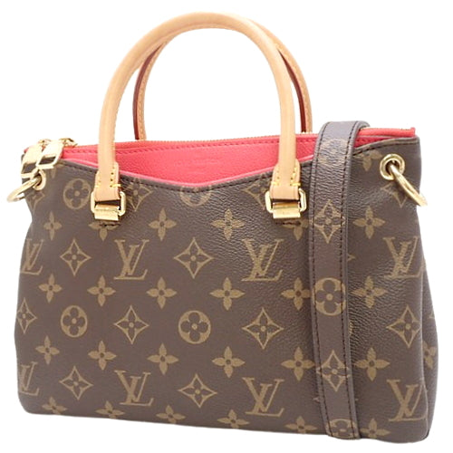 Monogram Palas BB, Monogram Canvas, Brown, Red, M41241, Shoulder Bag, 2-Way, Shoulder Carry, Crossbody