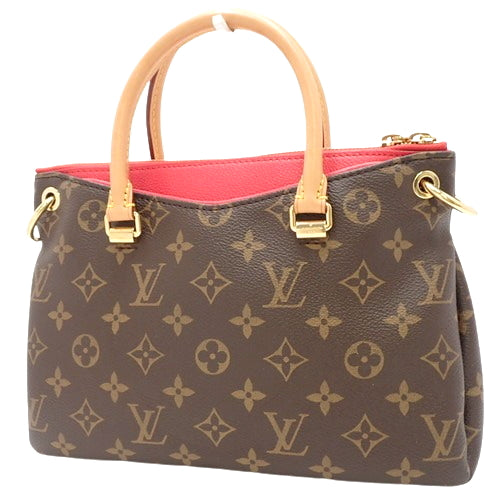 Monogram Palas BB, Monogram Canvas, Brown, Red, M41241, Shoulder Bag, 2-Way, Shoulder Carry, Crossbody