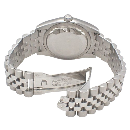 [Warranty included] 116234 Datejust Stainless Steel Automatic Watch, Random Number, Purchased September 2011, Black and Silver