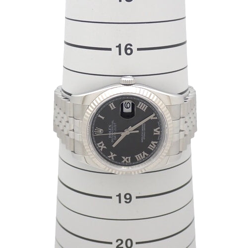 [Warranty included] 116234 Datejust Stainless Steel Automatic Watch, Random Number, Purchased September 2011, Black and Silver