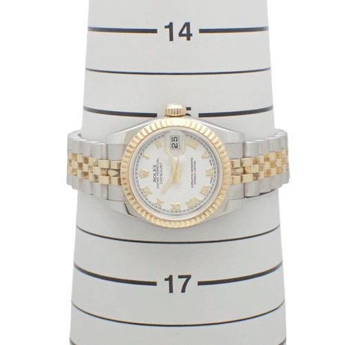[Warranty included] 179173 Datejust Stainless Steel Z Series (2006) Automatic White Gold