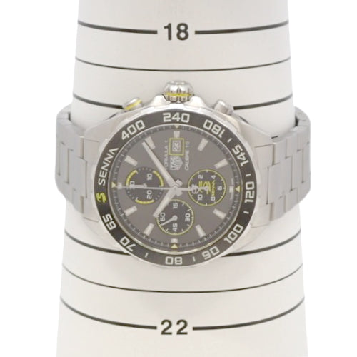 Formula 1 CAZ201B.FC6487 SS Stainless Steel Automatic Ayrton Senna Special Edition Gray Silver