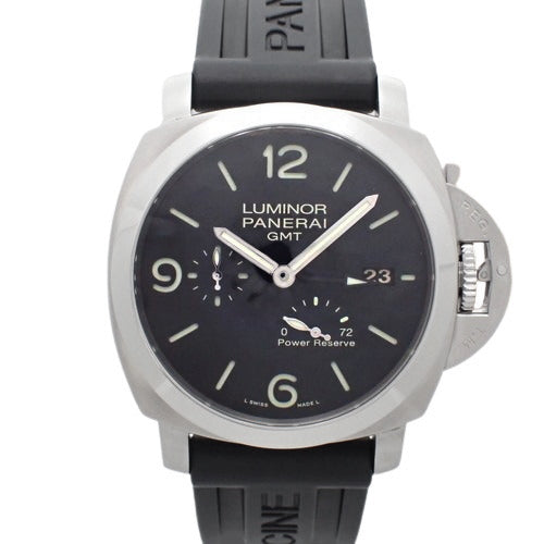 ルミノール 1950 3デイズ GMT PAM00321 SS 自動巻き ブラック ブラック