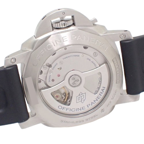ルミノール 1950 3デイズ GMT PAM00321 SS 自動巻き ブラック ブラック