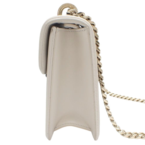 Serpenti Diamond Blast Shoulder/Crossbody Chain Shoulder Bag with Snake Motif and Calfskin