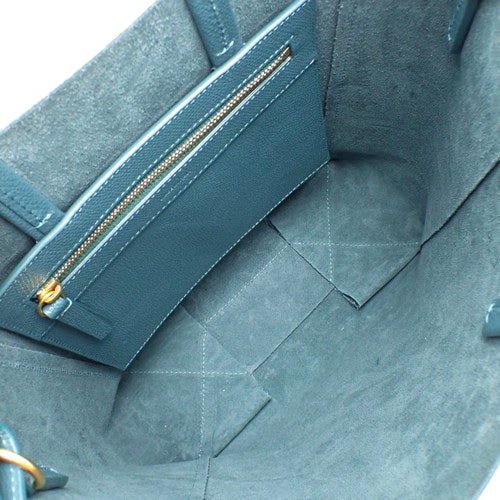 カバ スモール グレインドカーフスキン ブルー 189813 2WAY ショルダーバッグ ハンドバッグ