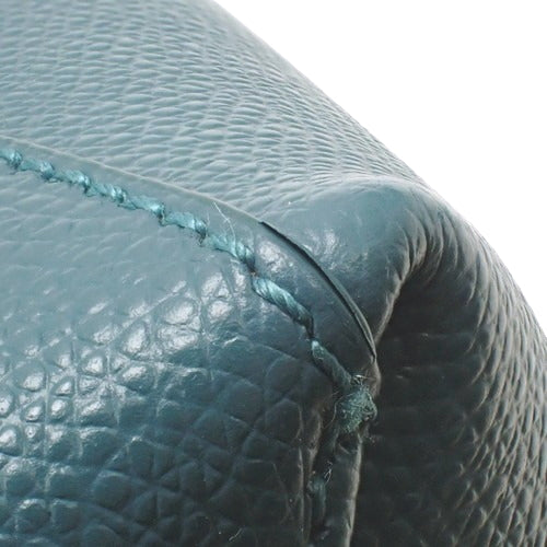 カバ スモール グレインドカーフスキン ブルー 189813 2WAY ショルダーバッグ ハンドバッグ