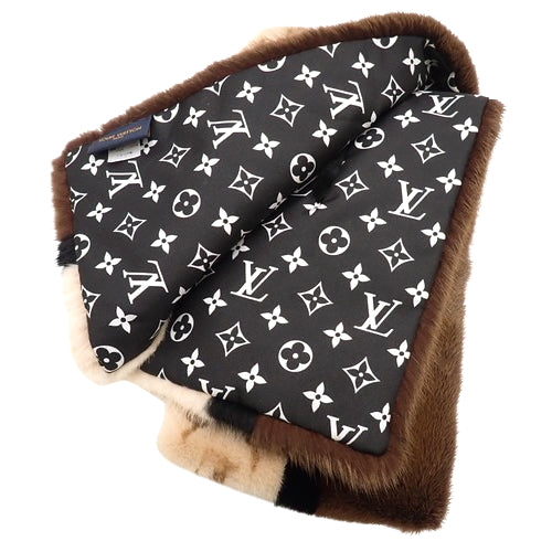 Monogram Echarpe Louis in the Winter Apparel Fashion Accessories Mink M76165