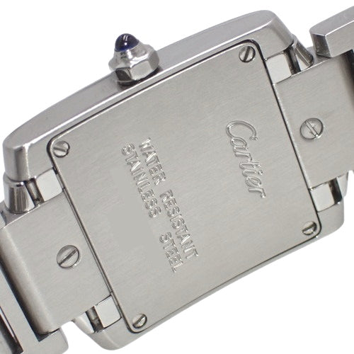 Tank Française SM W51008Q3 Stainless Steel Quartz White Silver