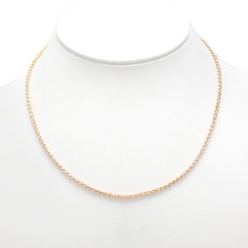 Spike Chain Necklace, 18K Pink Gold (PG)