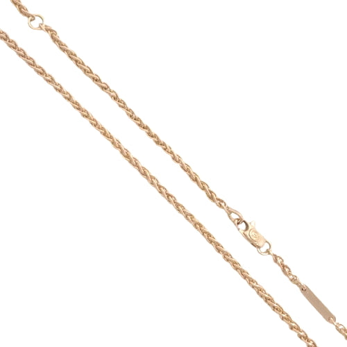 Spike Chain Necklace, 18K Pink Gold (PG)
