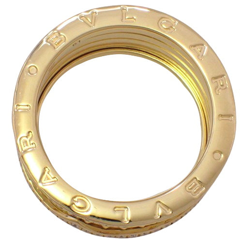 B-zero1 Rock 4-Band Diamond Ring, 357894, 18K Yellow Gold, YG, Accessory, Jewelry, Diamond, B-zero1, Size 21 (61)