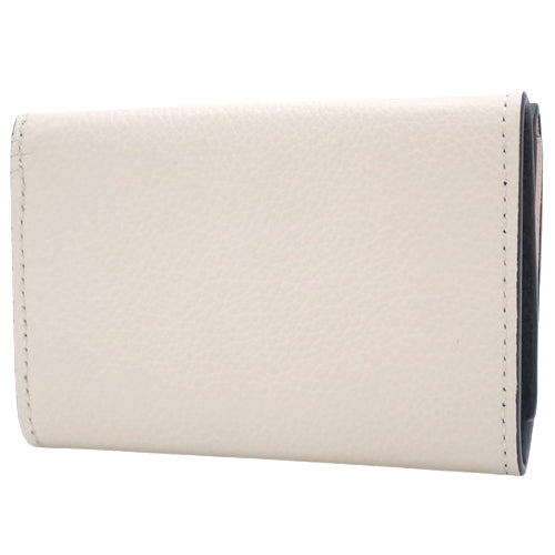 Portefeuille Lock Mini Tri-fold Wallet in Grained Calfskin Leather, Model M80984 (Current as of March 2024)