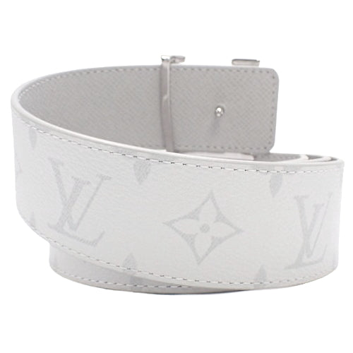 タイガラマ ベルト・LV イニシャル 40MM リバーシブル アパレル ファッション小物 85/34 タイガレザー モノグラムエクリプス ブロン M0158V(2024年2月現在現行品)