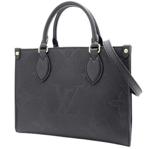 Monogram Empreinte On The Go PM 2-Way Shoulder Tote, Monogram Empreinte, Noir, M45653 (currently available as of February 2024)