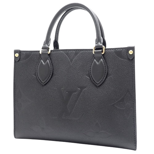 Monogram Empreinte On The Go PM 2-Way Shoulder Tote, Monogram Empreinte, Noir, M45653 (currently available as of February 2024)