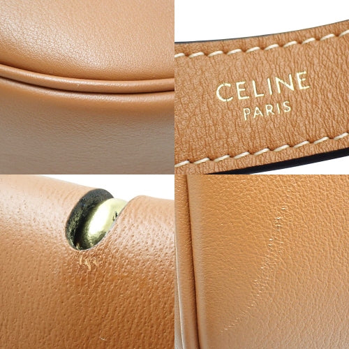 Eroïse cuir Triomphe bag, calfskin, tan, 114713FLH.04LU (currently available as of February 2024)