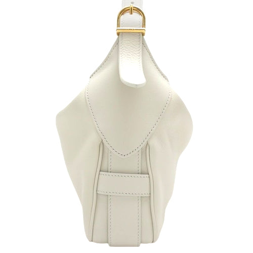 Medium Romi Calf Ivory Handbag, Shoulder Bag, One-Shoulder Bag