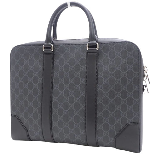 GG Supreme 双向公文包、单肩包/斜挎包、通勤包、GG Supreme 帆布、474135 K5RLN 1095（截至 2024 年 3 月）