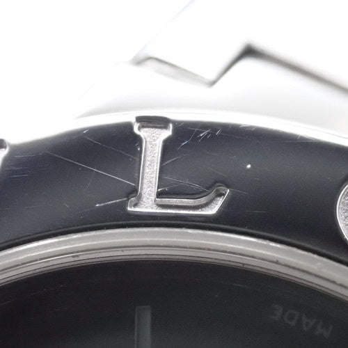 [2021 Warranty] Bvlgari Bvlgari BB26SS Stainless Steel Quartz Watch, Purchased in August 2021, Black and Silver