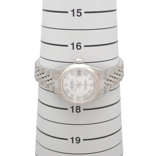 [Warranty included] 79174NR Datejust White Gold/Stainless Steel F Series (2003-2004) Automatic, Purchased in February 2004, White and Silver