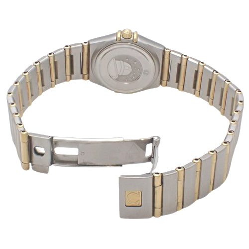 コンステレーション ミニ 1262.70 YG/SS クオーツ ホワイト シルバー