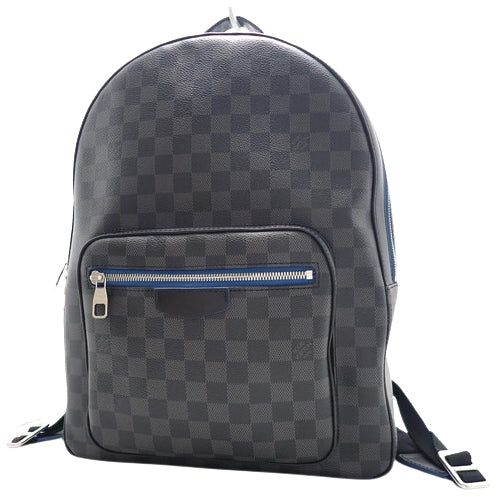 Damier Graphite Neon Josh Backpack, perfect for everyday use, shoulder bag, Damier Graphite canvas, N42413