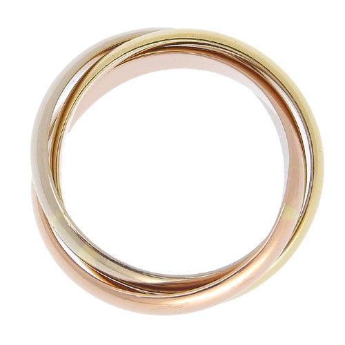 Trinity Ring, White Gold (K18WG), Pink Gold (K18PG), Yellow Gold (K18YG), Accessory, Jewelry, 3-band, Triple Band