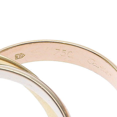 Trinity Ring, White Gold (K18WG), Pink Gold (K18PG), Yellow Gold (K18YG), Accessory, Jewelry, 3-band, Triple Band