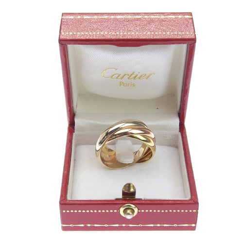 Trinity Ring, White Gold (K18WG), Pink Gold (K18PG), Yellow Gold (K18YG), Accessory, Jewelry, 3-band, Triple Band