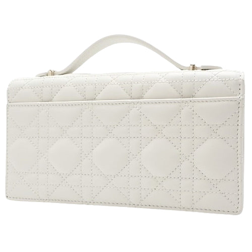 カナージュ ミスディオール Miss Dior ミニバッグ チェーンショルダーバッグ 斜め掛け クラッチ ラムスキン S0980ONMJ_M030(2024年3月現在現行品)