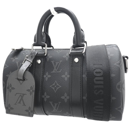 Monogram Eclipse Keepall XS Shoulder Bag, Crossbody Bag, Mini Bag, Monogram Eclipse, Monogram Eclipse Reverse, M45947