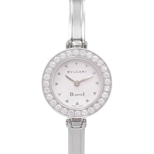 B.zero1 BZ22S Quartz Diamond Bezel White Silver [Warranty Included]