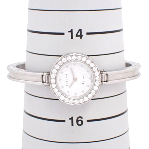 B.zero1 BZ22S Quartz Diamond Bezel White Silver [Warranty Included]