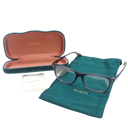 56□17-145 Optical Frame, Square, Eyeglasses, Fashion Eyewear, Non-Prescription, Plastic, GG0754OA 003