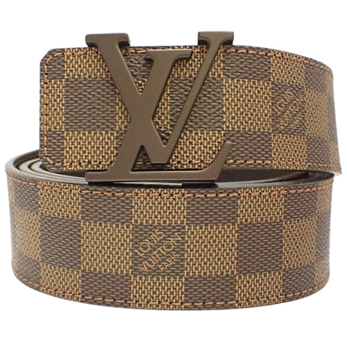 ダミエ・エベヌ サンチュール・LV イニシャル・40MM アパレル ファッション小物 服飾小物 100/40 ダミエキャンバス M9807