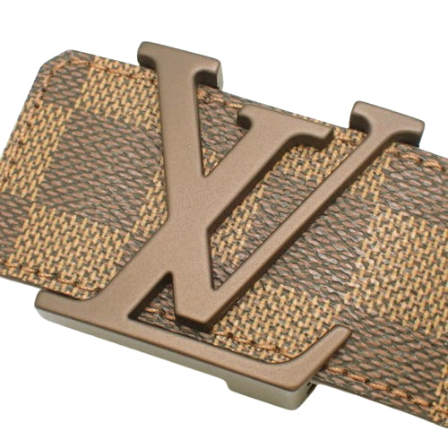 ダミエ・エベヌ サンチュール・LV イニシャル・40MM アパレル ファッション小物 服飾小物 100/40 ダミエキャンバス M9807