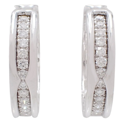 B-zero1 B-zero1 Earrings Diamond K18 White Gold WG Jewelry Accessories B-zero1 Diamond