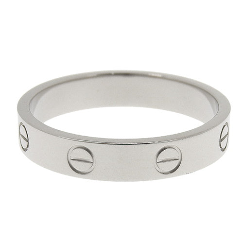 LOVE ウェディング リング ホワイトゴールド K18WG アクセサリー ジュエリー