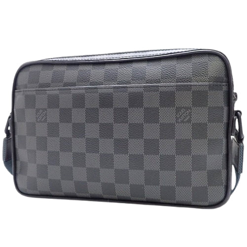 Damier Graphite Alpha Messenger Shoulder/Crossbody Bag in Damier Graphite Canvas N40188