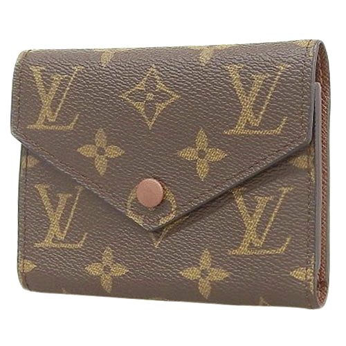 Monogram Portefeuille Victorine Tri-fold Mini Wallet in Monogram Canvas M62472