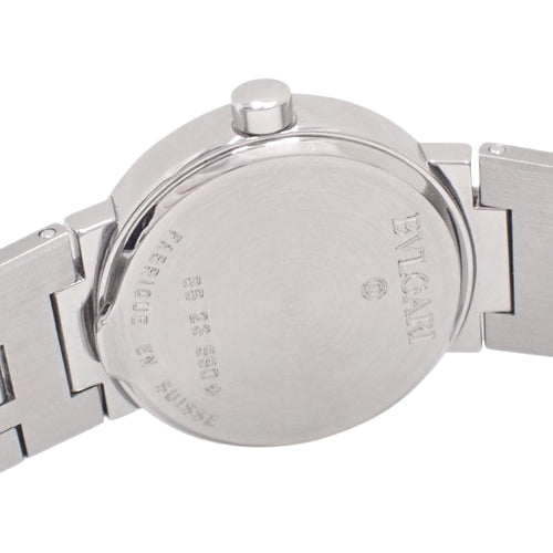 Bvlgari Bvlgari BB23SSD Stainless Steel SS Quartz Black Silver