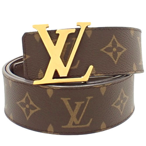 モノグラム サンチュール・LV イニシャル 40MM リバーシブル アパレル ファッション小物 85/34 モノグラムキャンバス レザー M0323
