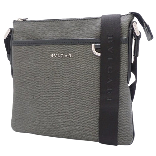 Weekend Shoulder Bag, Shoulder/Crossbody Bag, PVC and Leather, 32459