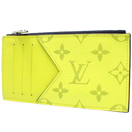 Taiga Rama Coin/Card Holder, Coin Purse, Card Case, Wallet, Accessory, Monogram Canvas, Taiga Leather, M30950