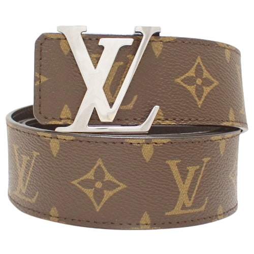 モノグラム ベルト・LV イニシャル 40MM アパレル 服飾小物 ファッション小物 リバーシブル 110/44 モノグラムキャンバス カーフ M9821Q(2024年5月現在現行品)