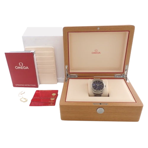 [Warranty included] Seamaster Railmaster 220.10.40.20.01.001 Stainless Steel Automatic Black Silver