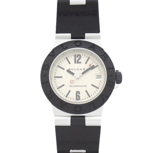 [Warranty included] Aluminum AL32A AL/Rubber Quartz Movement, Purchased June 1998, Silver/Black