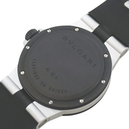 [Warranty included] Aluminum AL32A AL/Rubber Quartz Movement, Purchased June 1998, Silver/Black